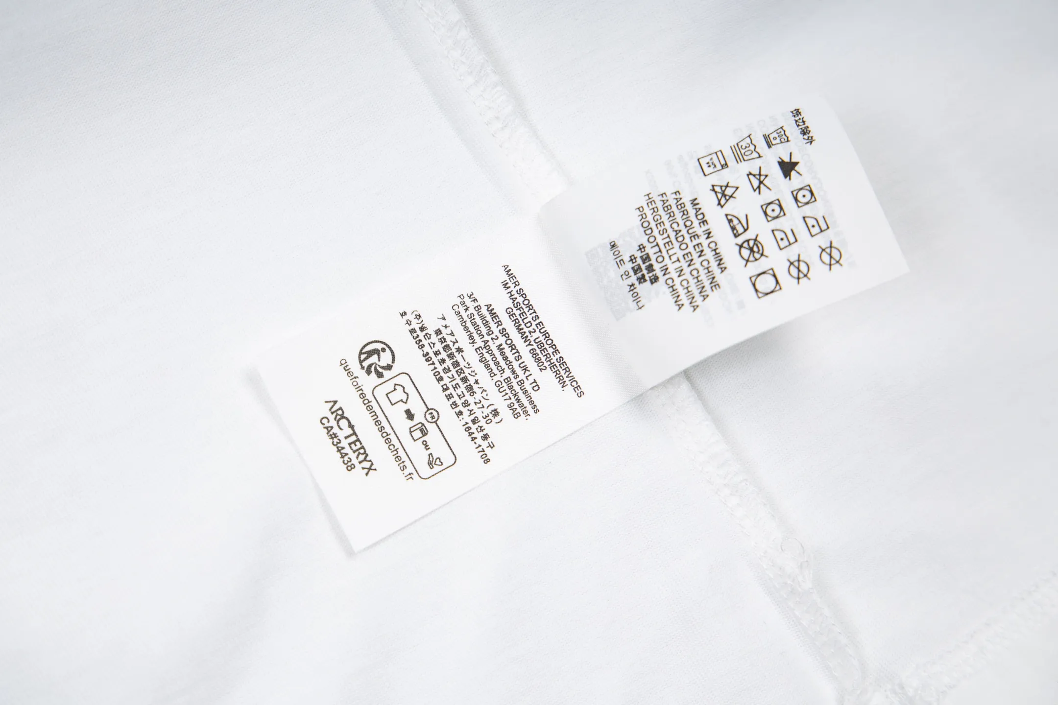 ARC'TERYX Same Style Same Style Series Sizes：S-XXL :Black White